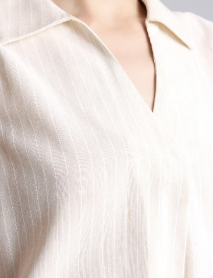 H3127AX Բլուզ կիսաթև  Linen
